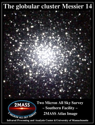 [M14 in IR, 2MASS]