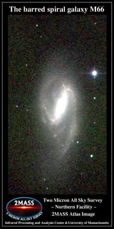 [M66 IR image, 2MASS]