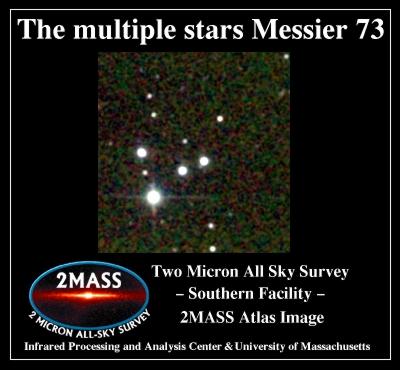 [M73 in IR, 2MASS]