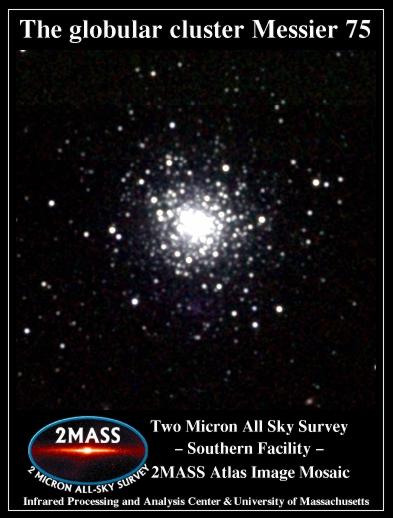 [M75 in IR, 2MASS]