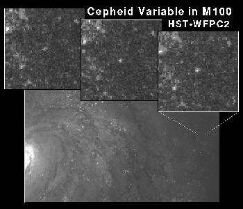 [Cepheids in M100, A]