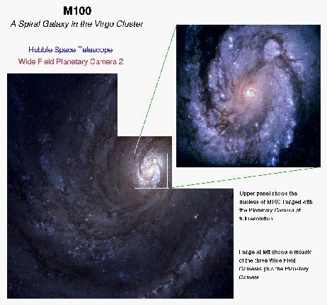 [M100 Mosaic, HST/WFPC2: WFPCM100Mosaic]