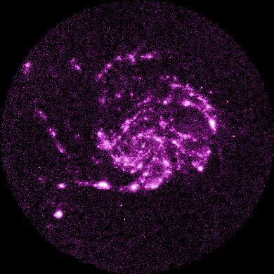 [M101 in UV, UIT]