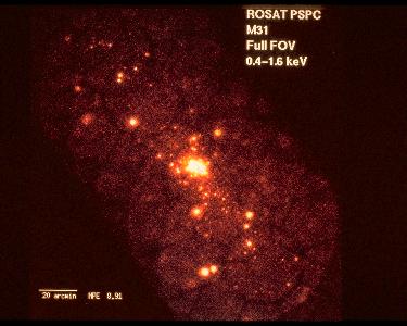 [M31 in X-rays, Rosat]