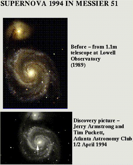 [SN 1994I discovery image]