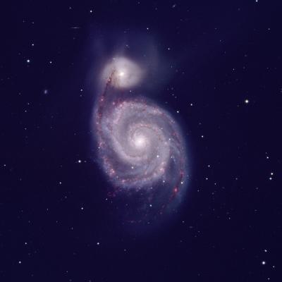 [M51, KPNO 0.9-m, T. Rector/M. Ramirez]