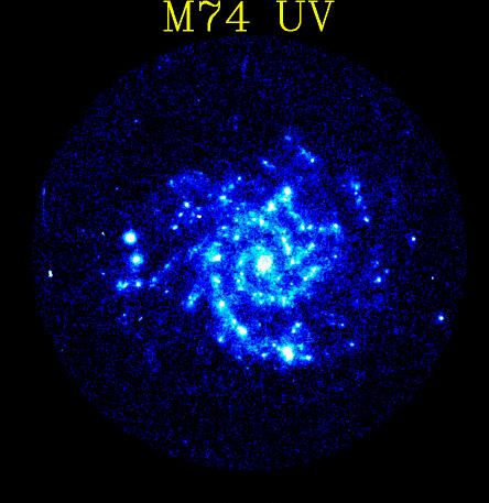 [M74 in UV, Astro-1]