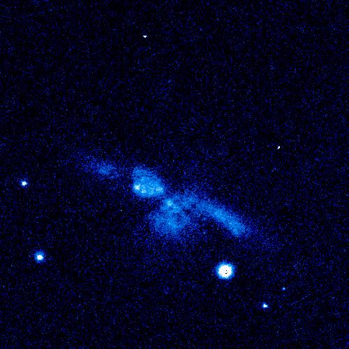 [M82 in UV, Astro-1/UIT]