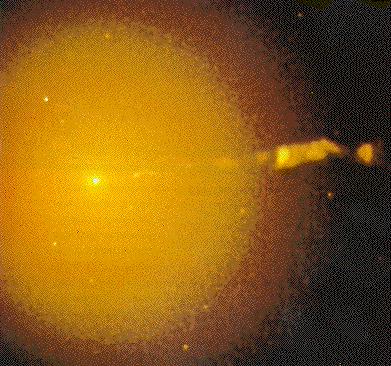 [M87, old HST image]