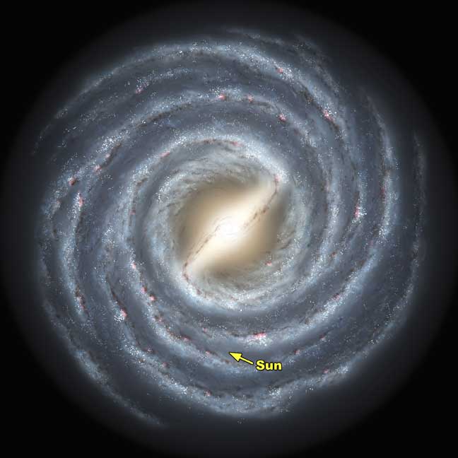 [Milky Way, Artist's Concept]