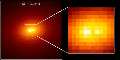 [NGC 4486B, HST]